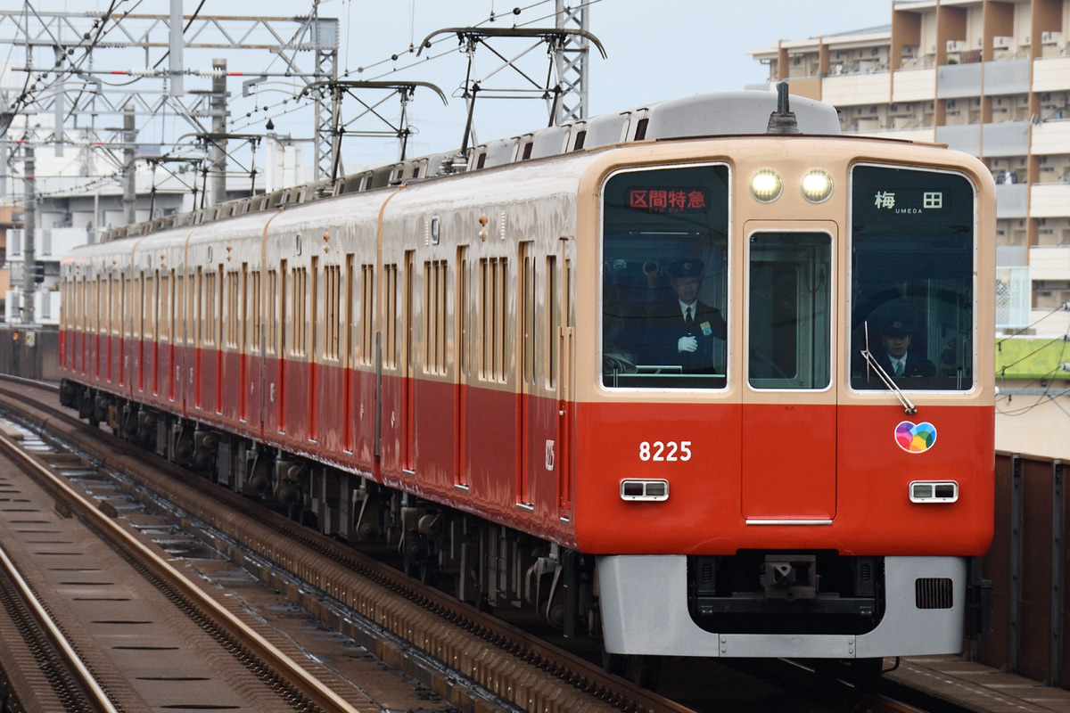 阪神電気鉄道 尼崎車庫 8000系 8225F