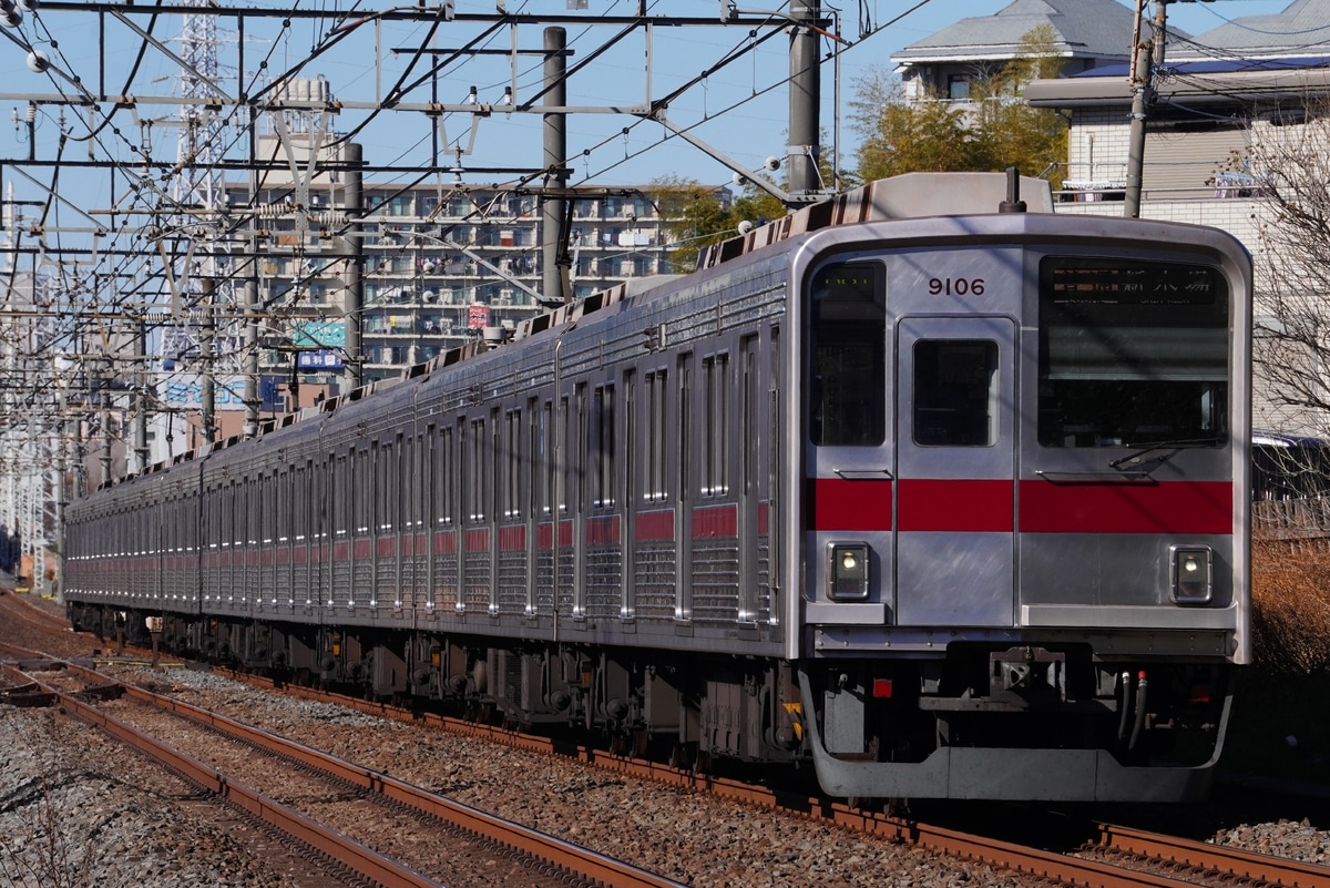 東武鉄道 森林公園研修区 9000系 9106f