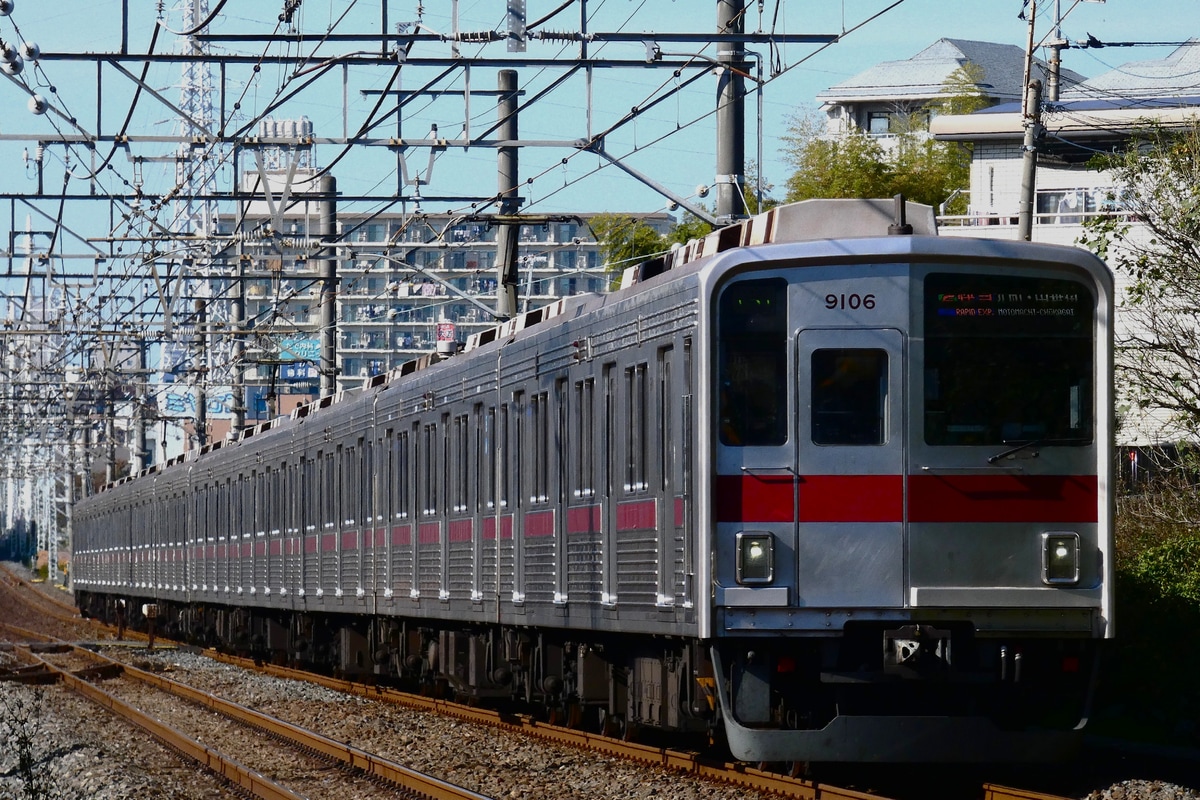 東武鉄道 森林公園研修区 9000系 9106f
