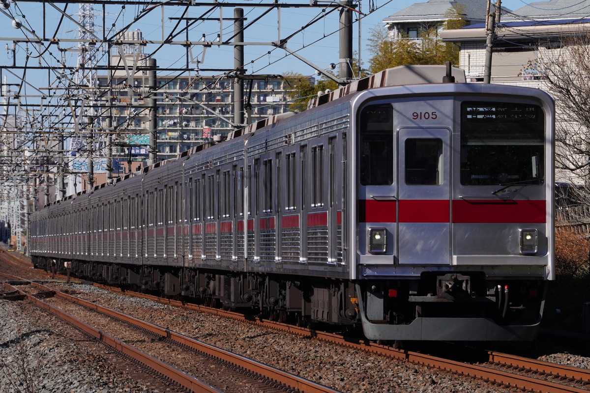 東武鉄道 森林公園研修区 9000系 9105f