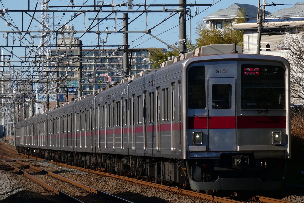 東武鉄道 森林公園研修区 9000系 9151f