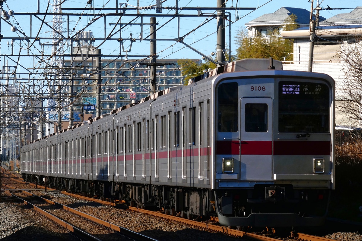 東武鉄道 森林公園研修区 9000系 9108f