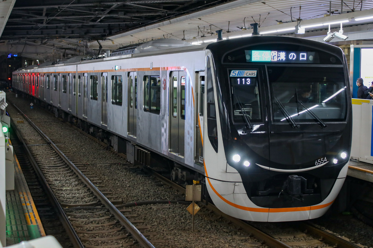 東急電鉄 長津田検車区 6020系 6154F