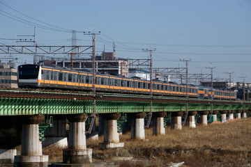 JR東日本E233系トタT31編成を立川～日野間で撮影した画像