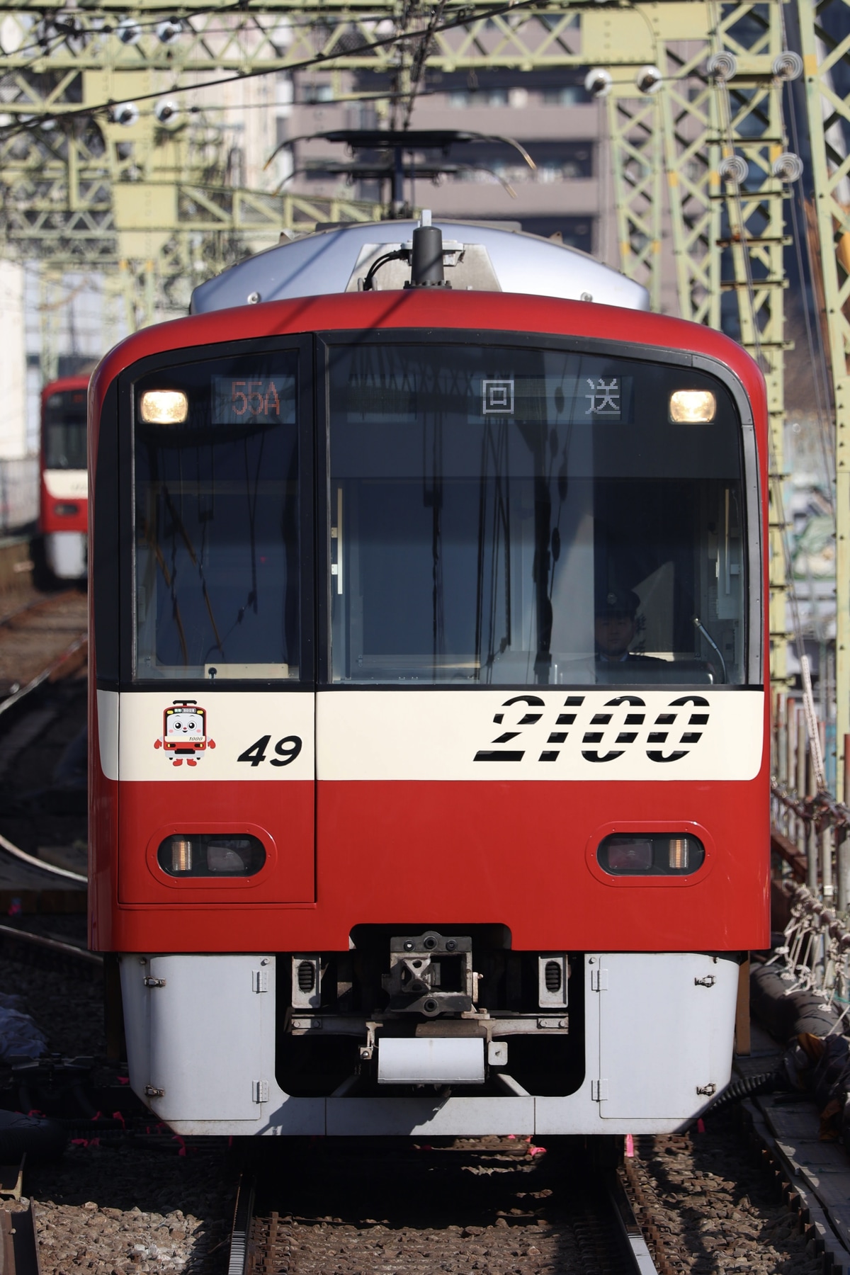 京急電鉄 久里浜検車区 2100形 2149-