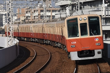 阪神電気鉄道8000系8229Fを杭瀬駅で撮影した画像
