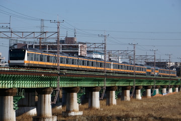 JR東日本E233系トタH43編成を立川～日野間で撮影した画像