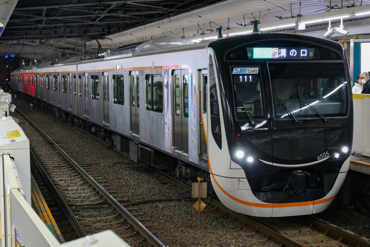 東急電鉄 長津田検車区 6020系 6155F