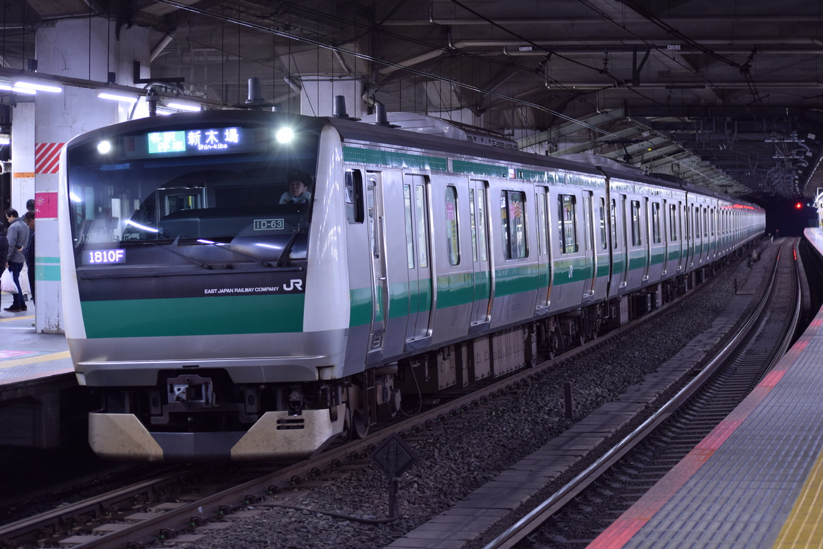 JR東日本 川越車両センター E233系 ハエ133編成