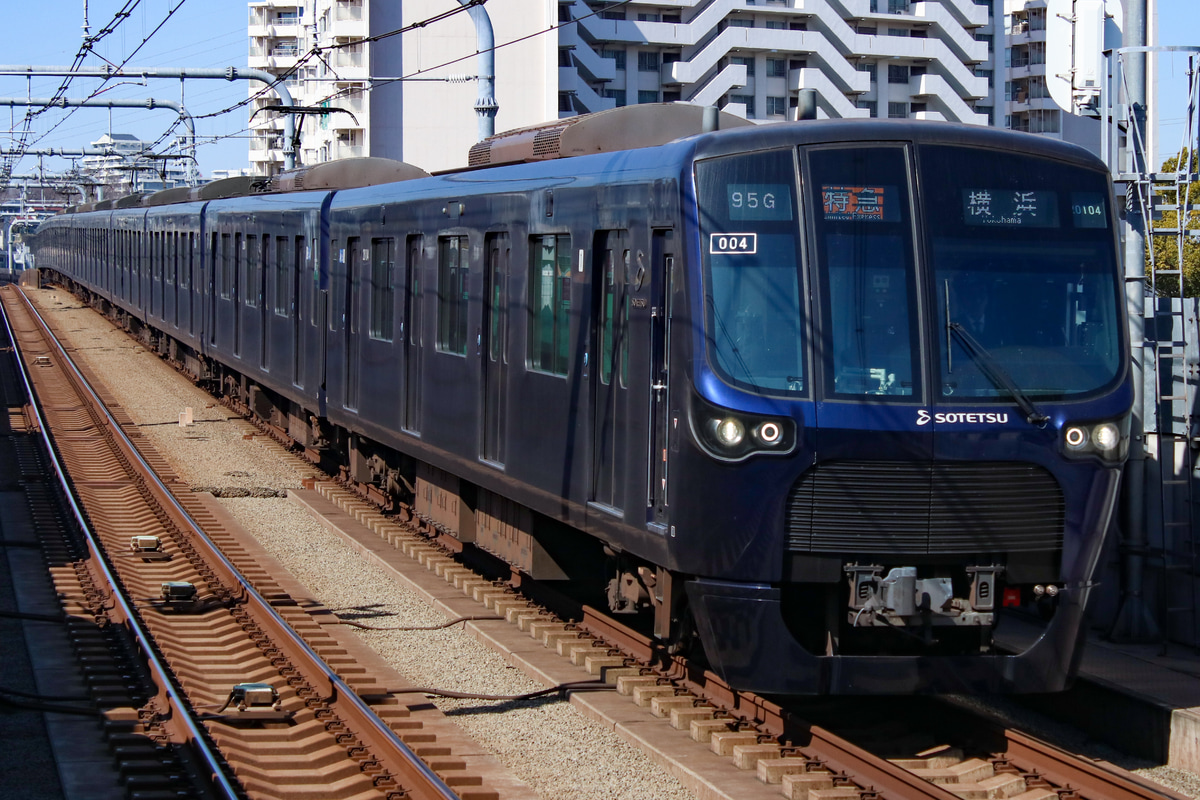 相模鉄道 かしわ台車両センター 20000系 20104×10