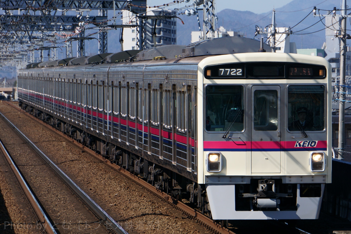 京王電鉄  7000系 7722F