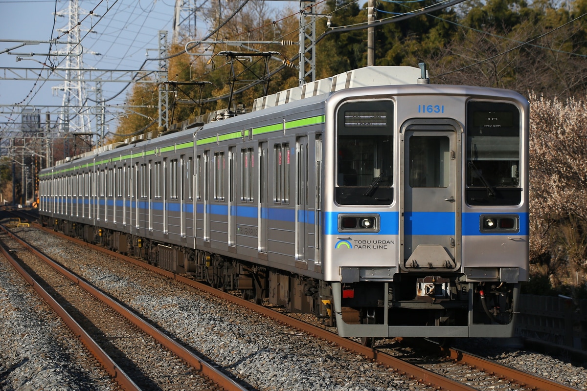 東武鉄道 南栗橋車両管区七光台支所 10030系 11631f