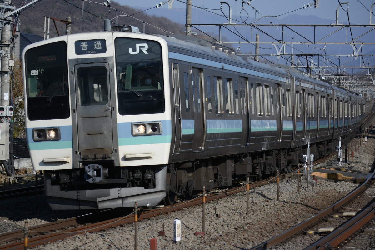 JR東日本 長野総合車両センター 211系 ナノN603編成