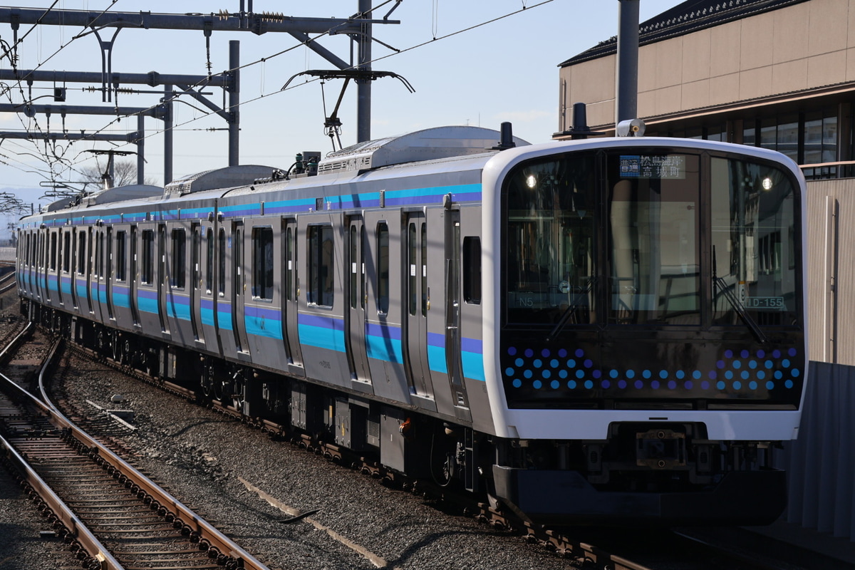 JR東日本 仙台車両センター宮城野派出所 E131系 N5編成