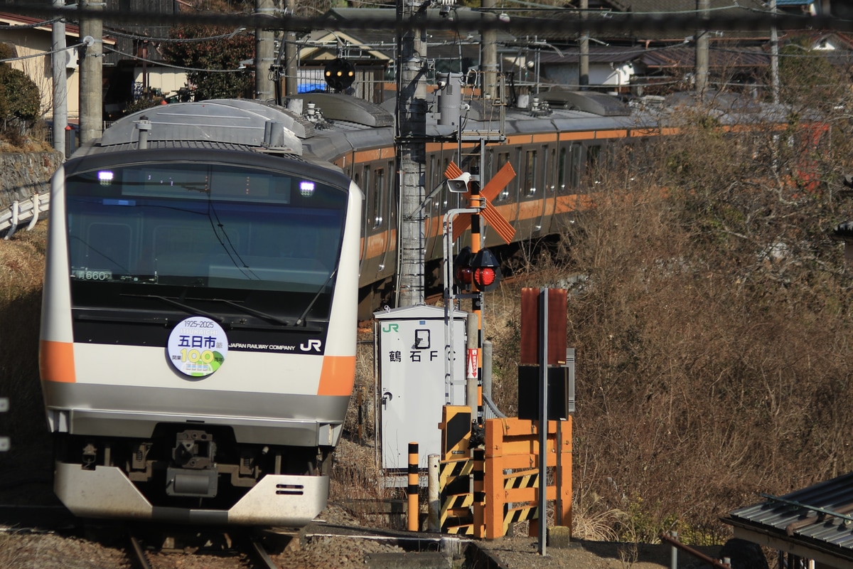 JR東日本 豊田車両センター本区 E233系 トタ青660編成