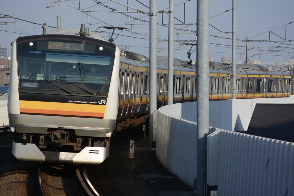 JR東日本 鎌倉車両センター中原支所 E233系 ナハN32編成