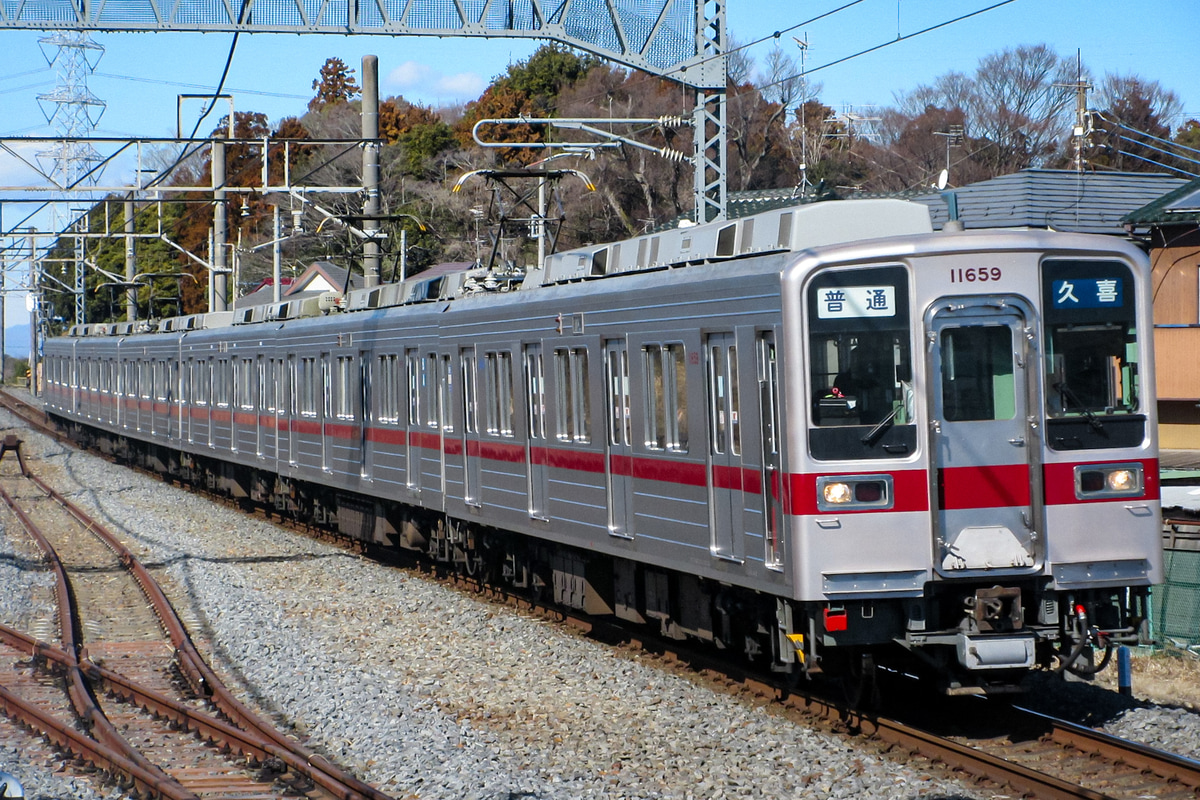 東武鉄道 南栗橋車両管区春日部支所 10030型 11659F
