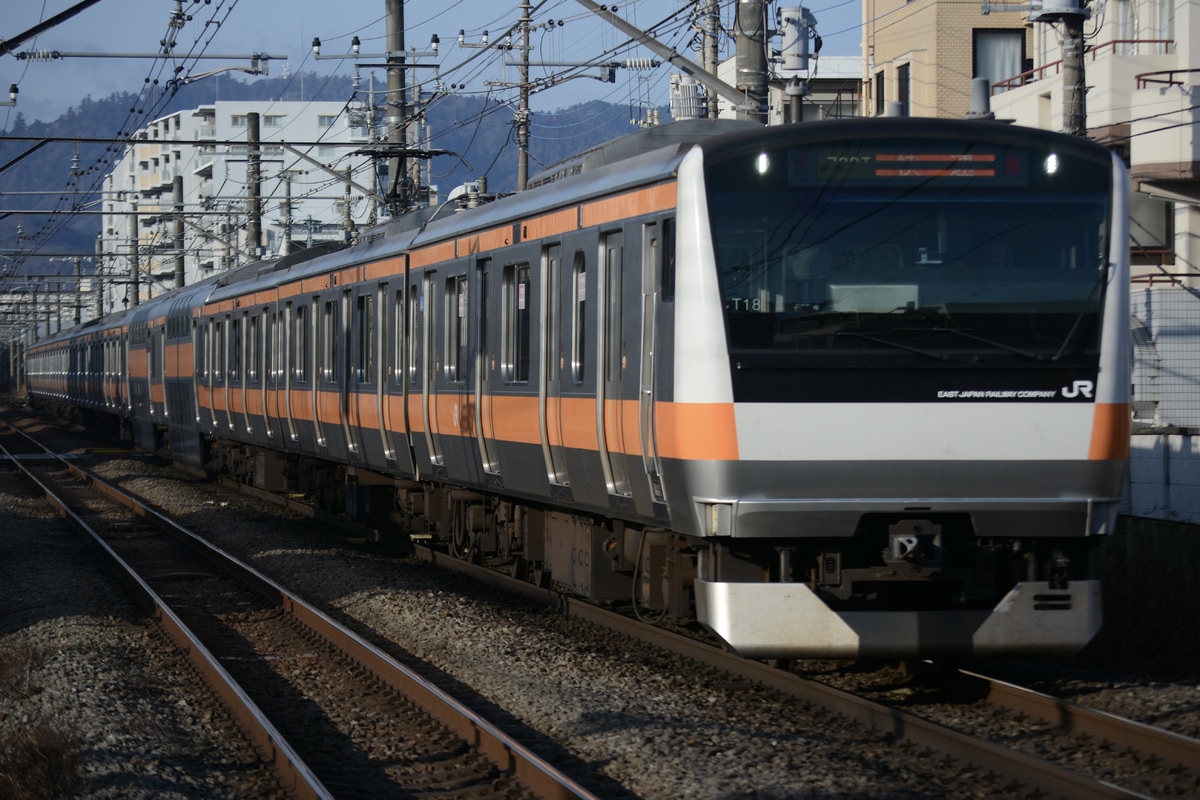 JR東日本 豊田車両センター本区 E233系 トタT18編成