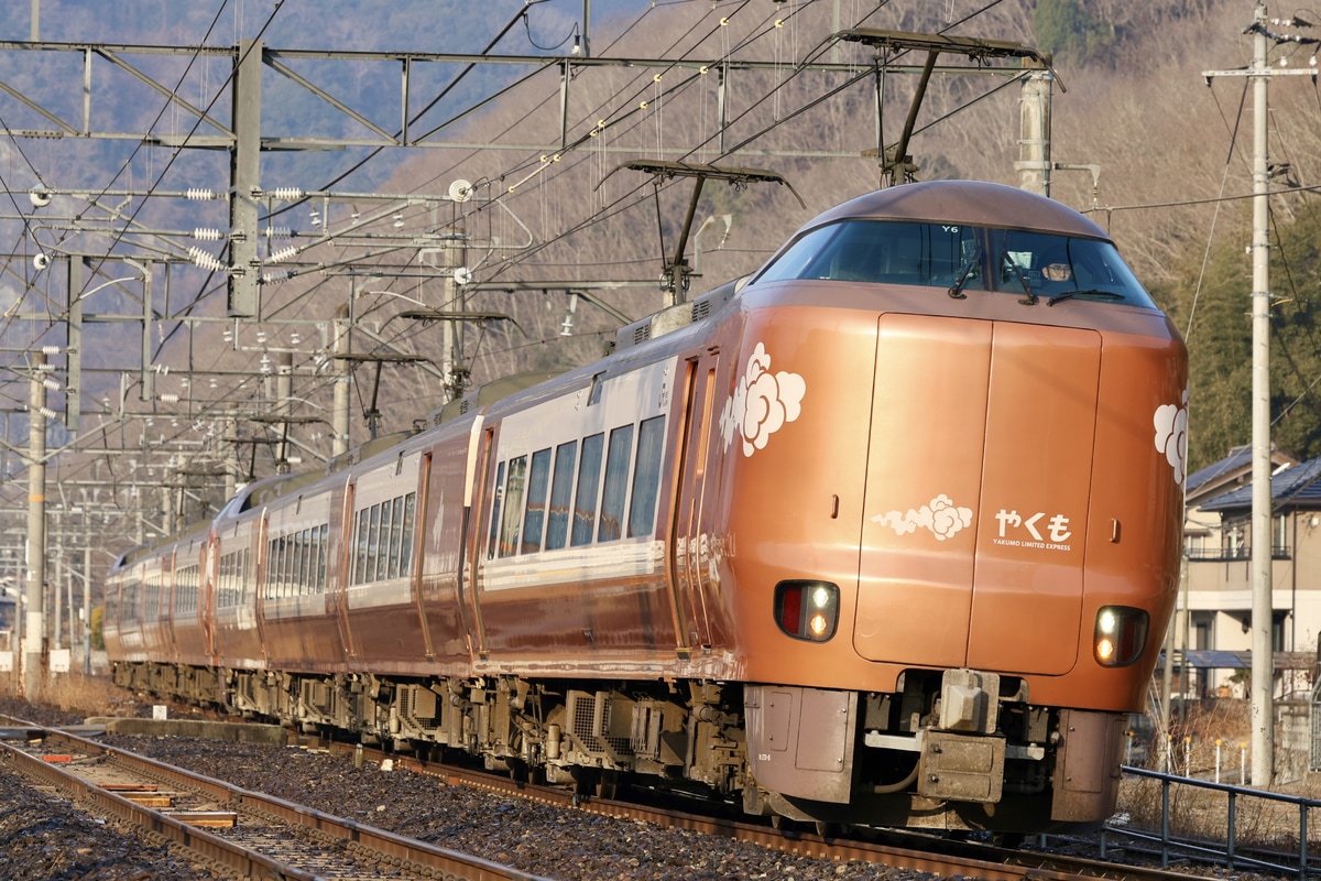 JR西日本 後藤総合車両所出雲支所 273系 Y6編成