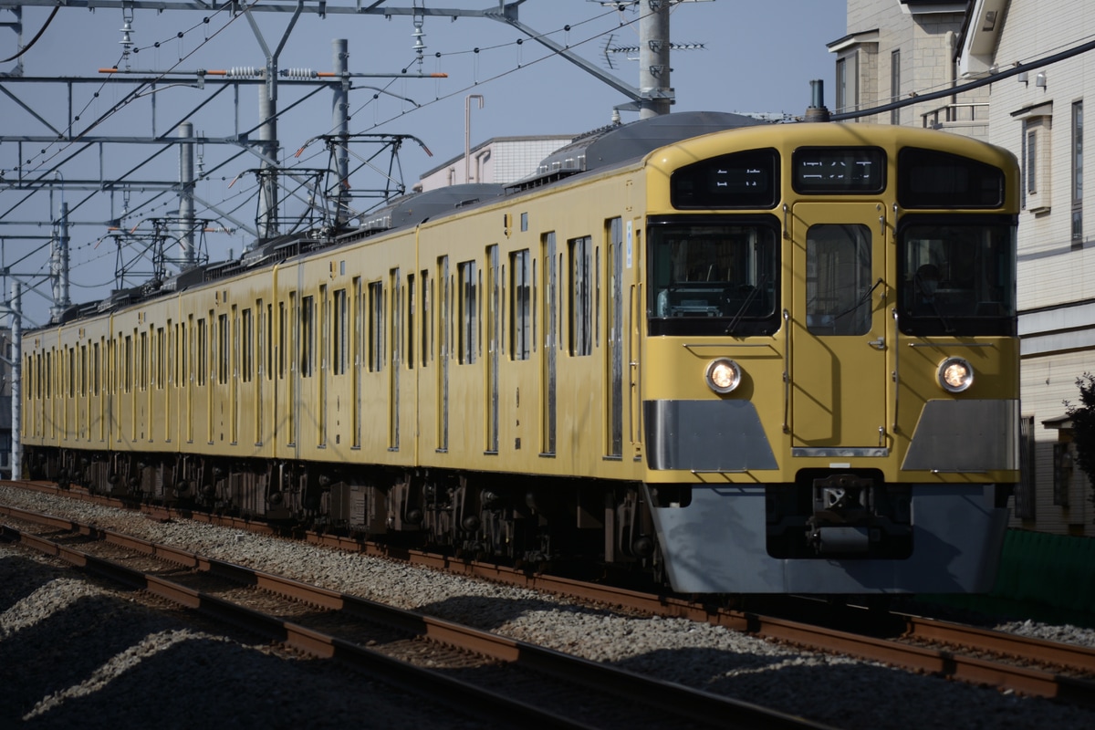 西武鉄道 玉川上水車両管理所 2000系 2053F