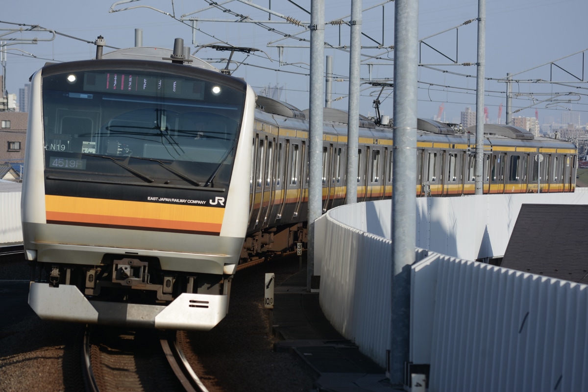 JR東日本 鎌倉車両センター中原支所 E233系 ナハN19編成