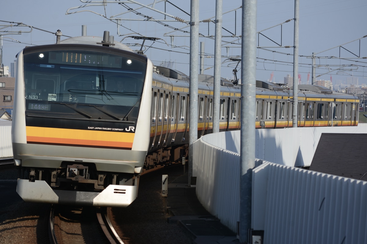 JR東日本 鎌倉車両センター中原支所 E233系 ナハN33編成