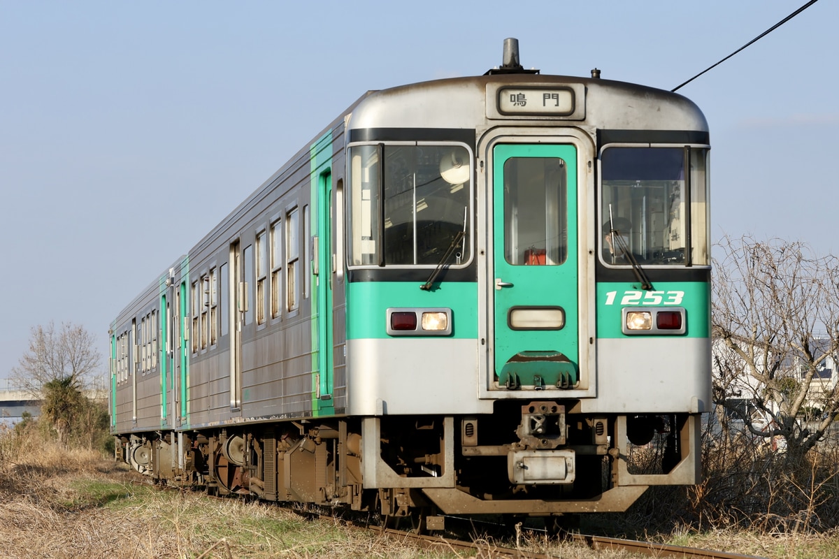 JR四国 徳島運転所 1200形 1253