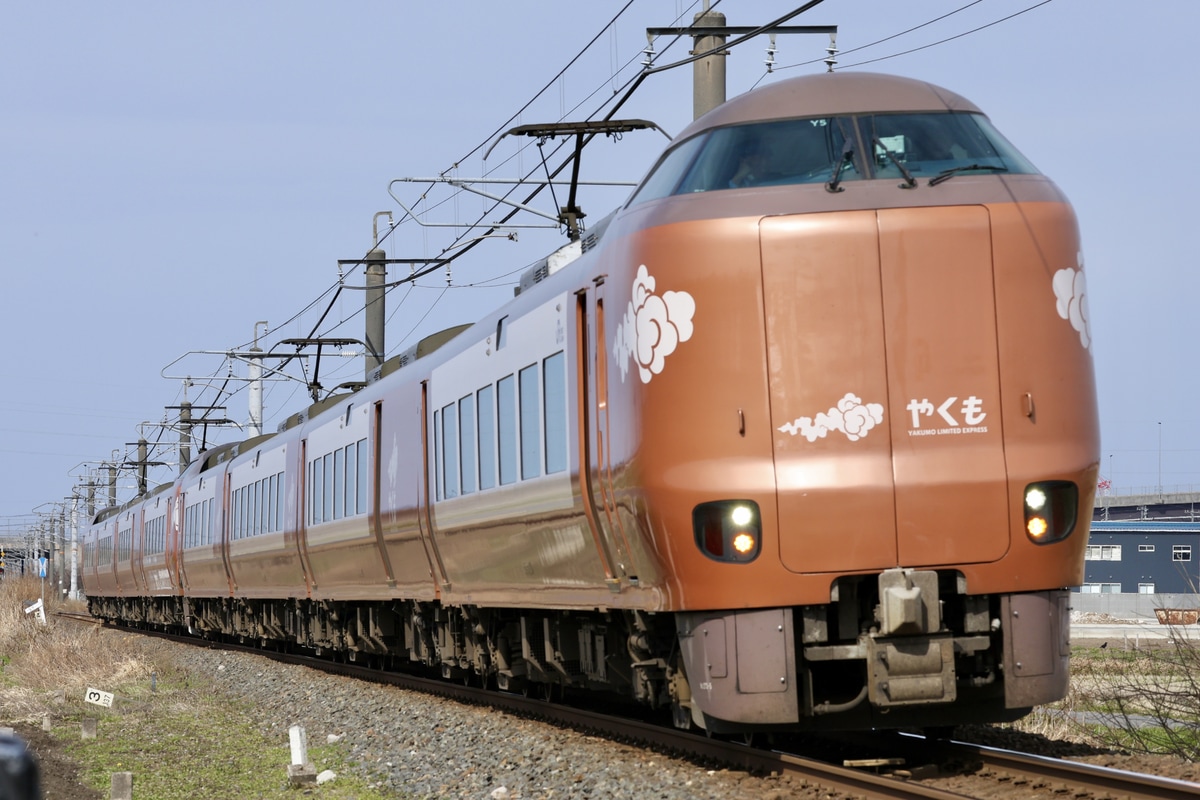 JR西日本 後藤総合車両所出雲支所 273系 Y5編成