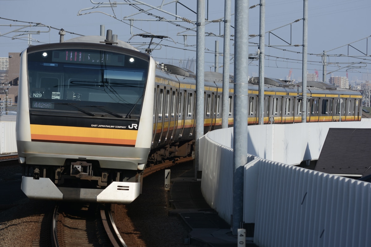 JR東日本 鎌倉車両センター中原支所 E233系 ナハN29編成