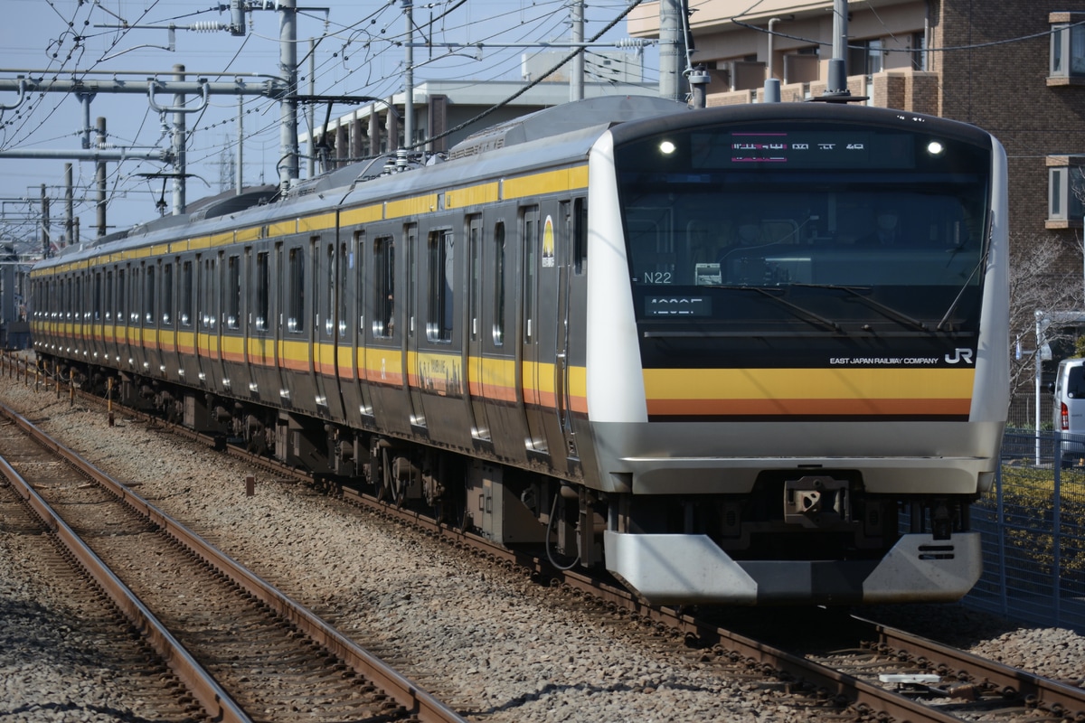 JR東日本 鎌倉車両センター中原支所 E233系 ナハN22編成