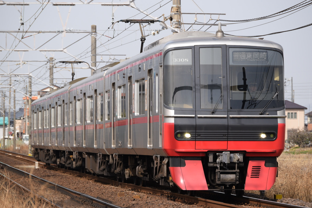名古屋鉄道  3300系 3308F