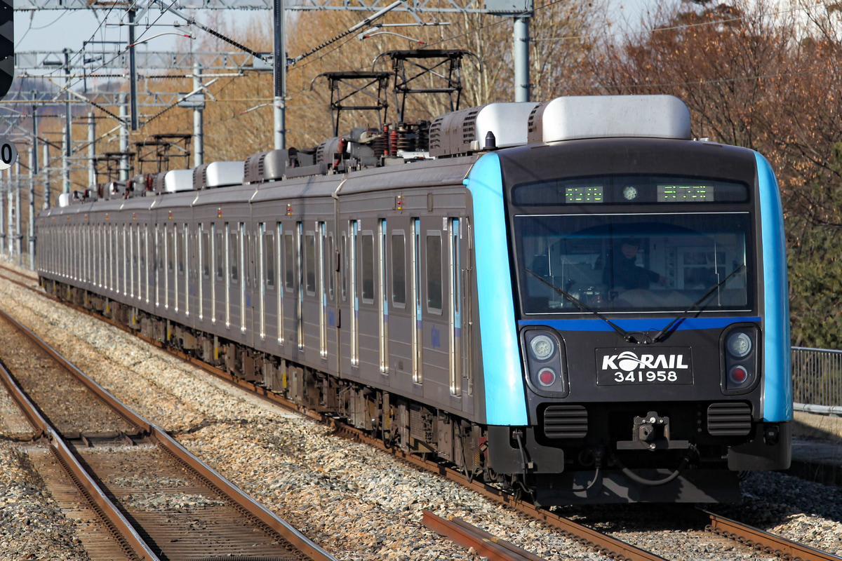 韓国鉄道公社 始興車両事業所 341000系 341B58F