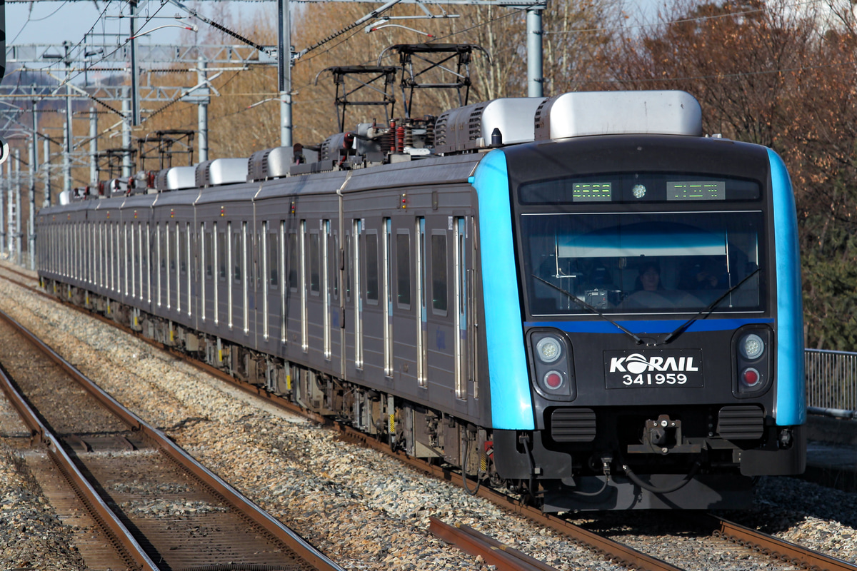 韓国鉄道公社 始興車両事業所 341000系 341B59F