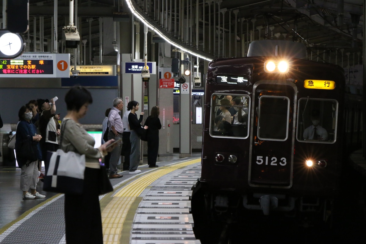 阪急電鉄 平井車庫 5100系 5106F