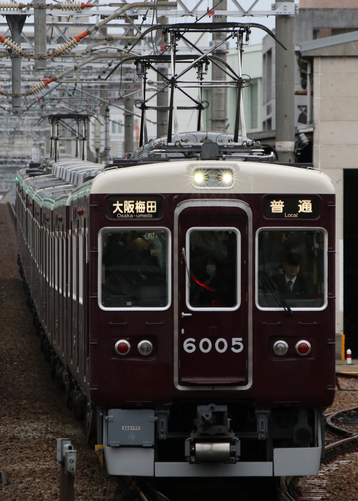 阪急電鉄 平井車庫 6000系 6005F