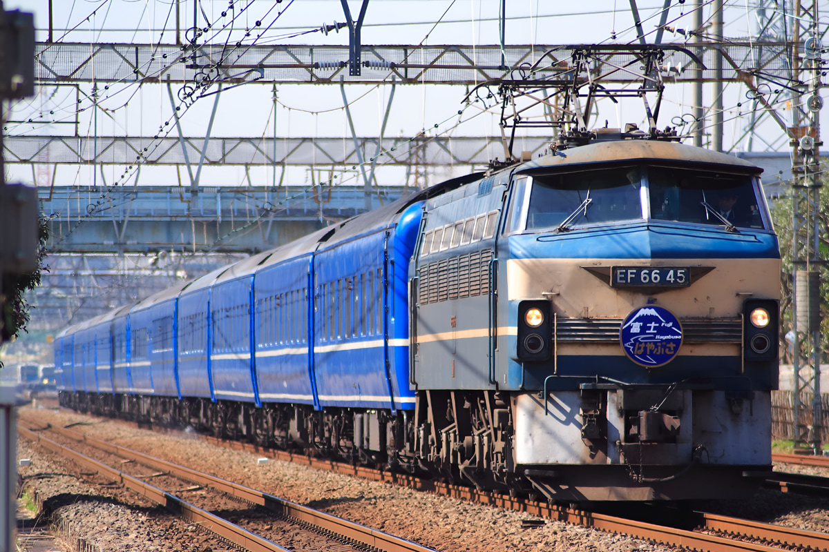 JR西日本 下関総合車両所運用検修センター EF66 45
