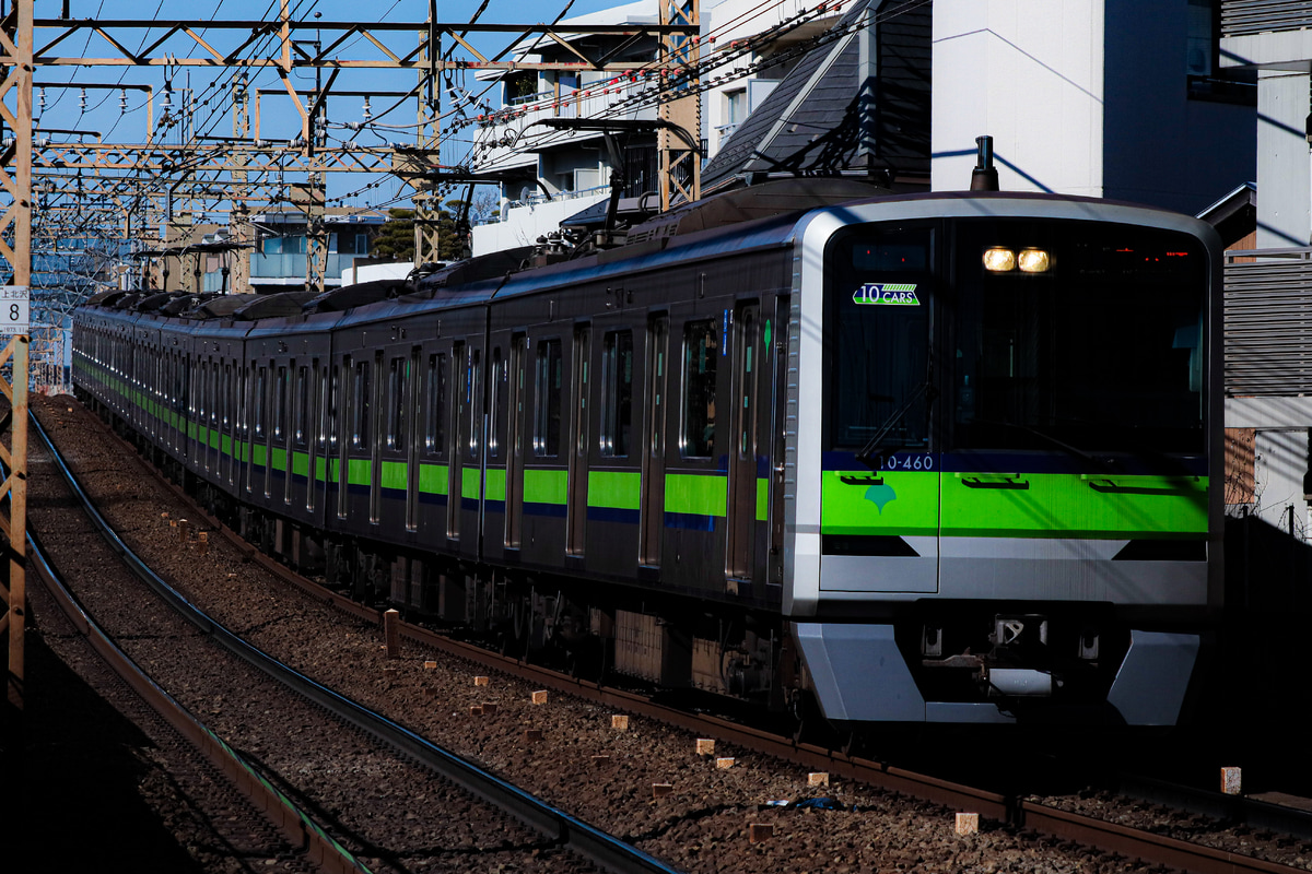 東京都交通局 大島車両検修場 10-300形 10-460F