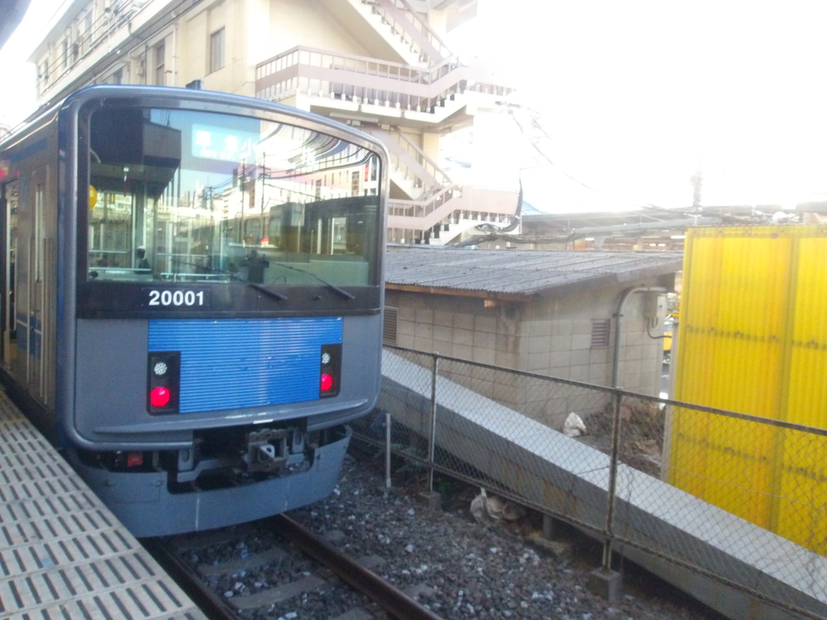 西武鉄道 玉川上水車両管理所 20000系 20101F