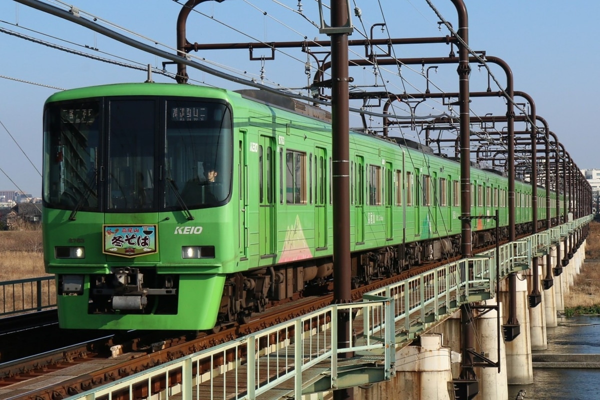 京王電鉄 若葉台検車区 8000系 8713F