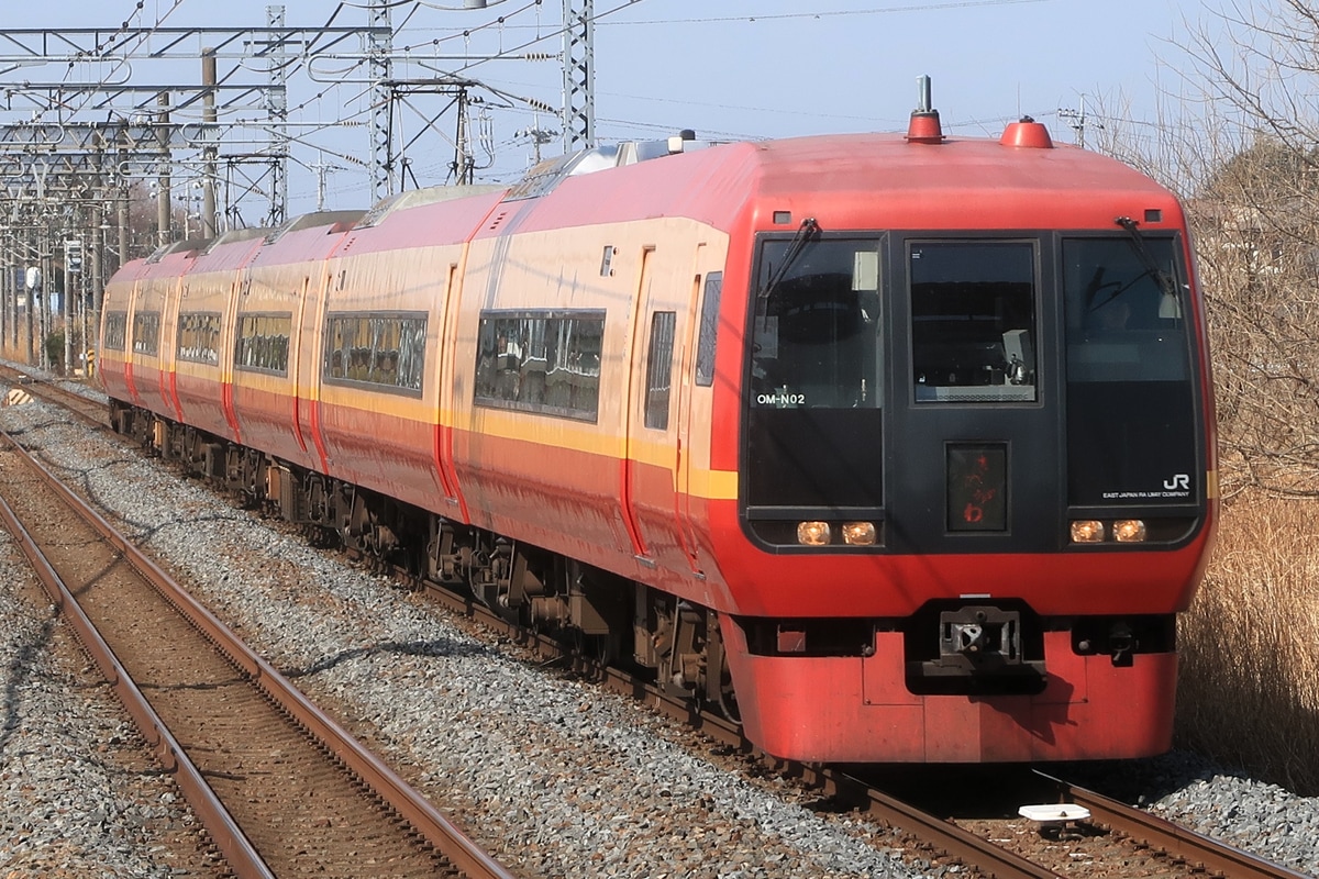 JR東日本 大宮総合車両センター 253系 OM-N02編成