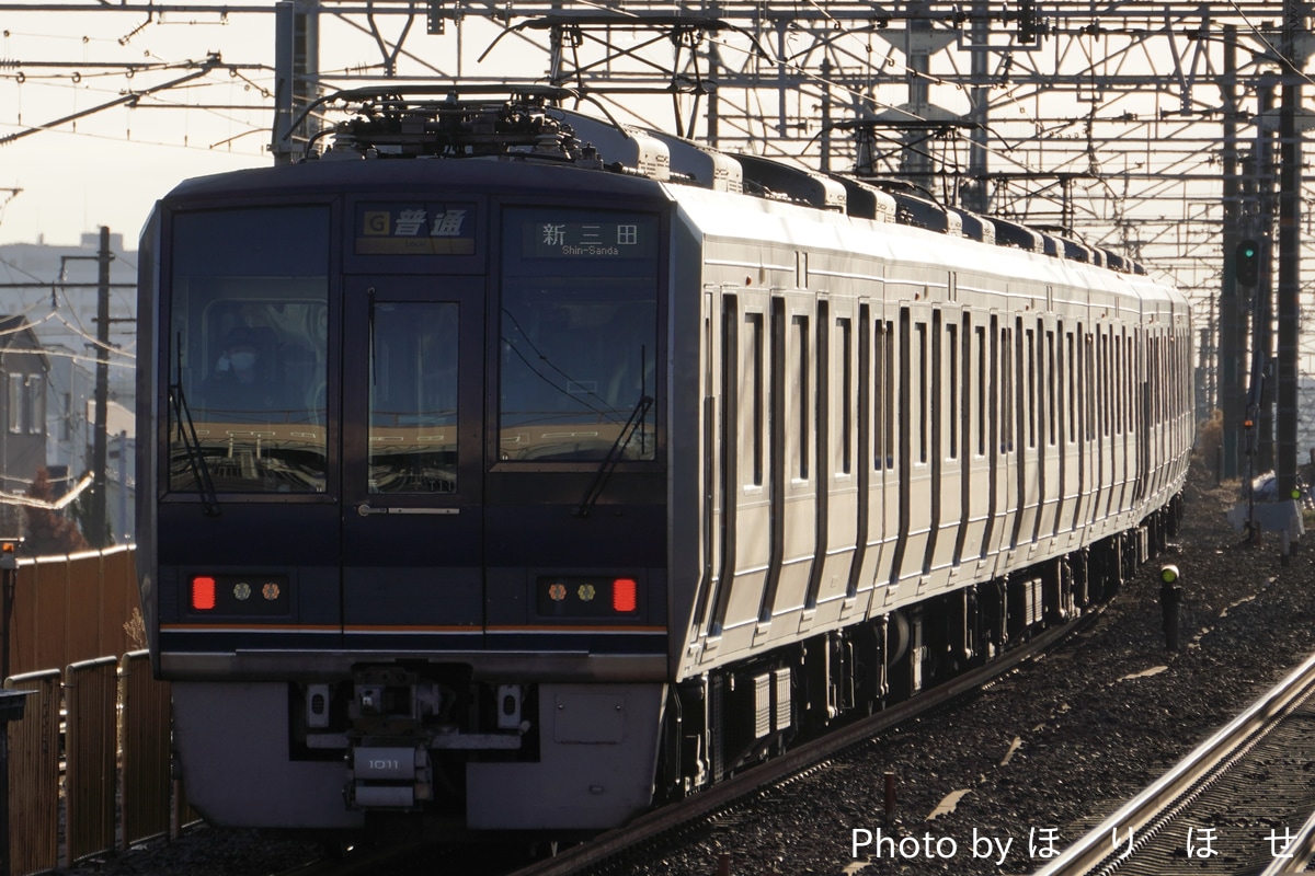 JR西日本 網干総合車両所明石支所 207系 T11編成