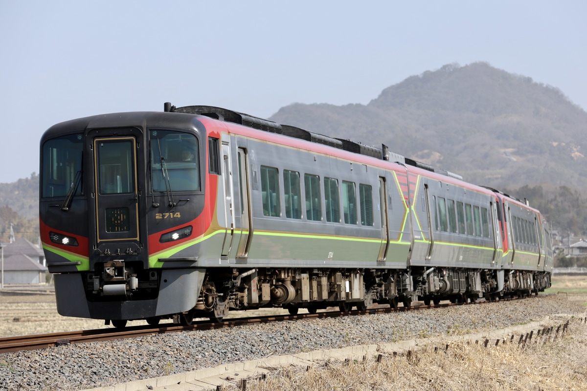JR四国 高松運転所 2700系 2714