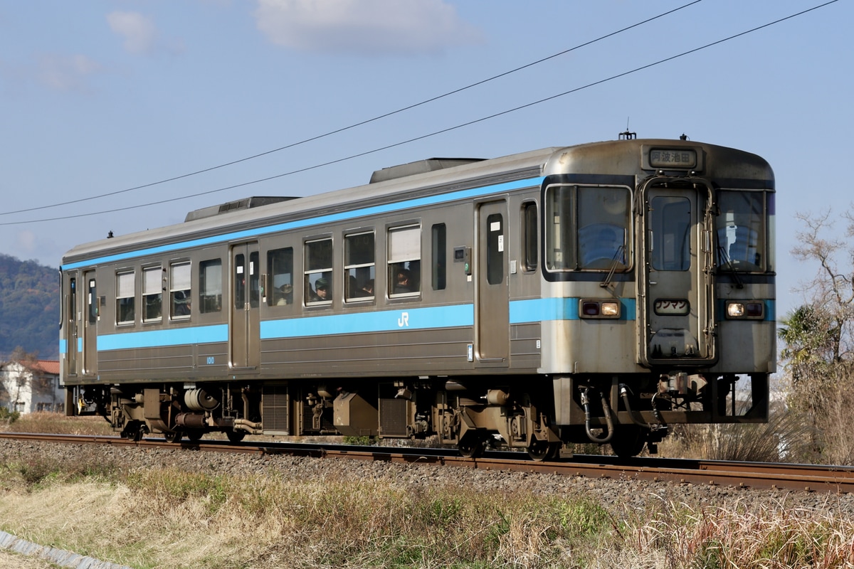 JR四国 高知運転所 1000形 1010