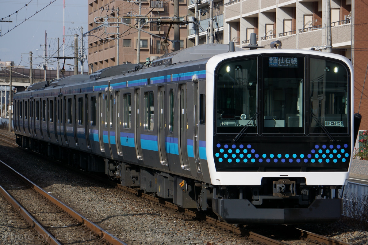 JR東日本 仙台車両センター宮城野派出所 E131系 センN4編成