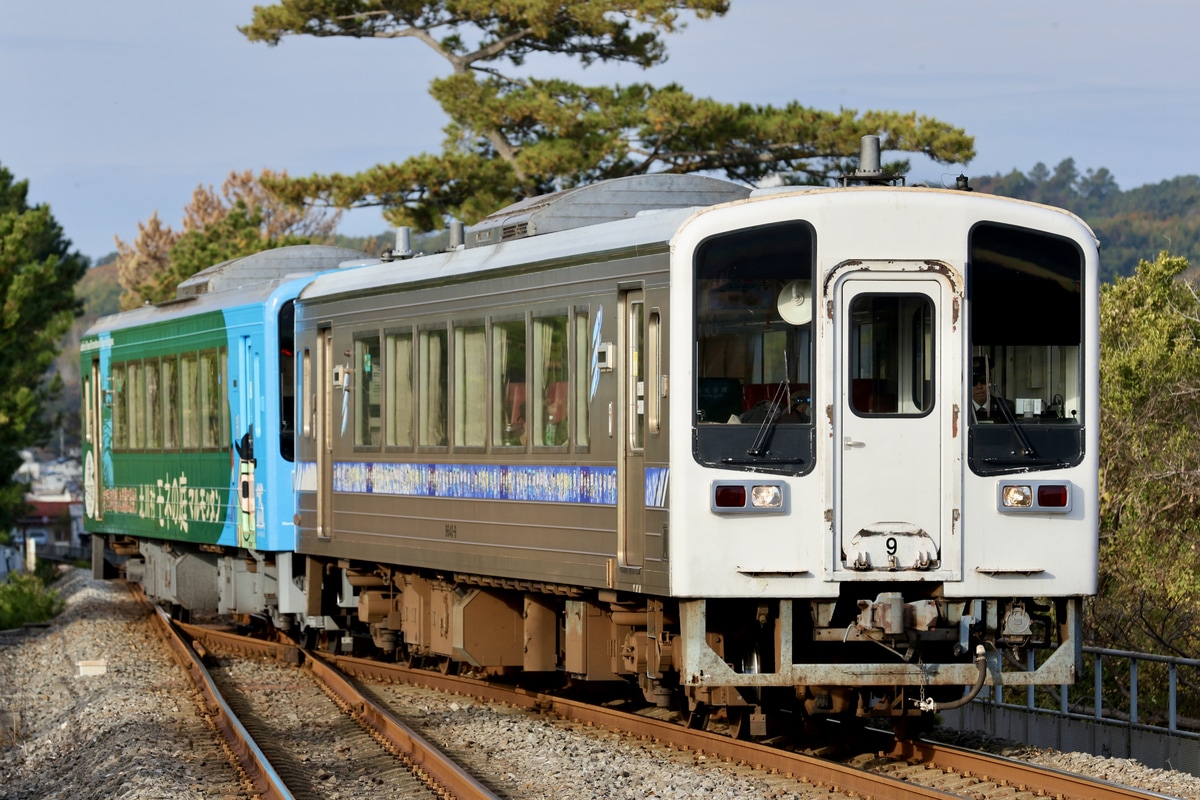 土佐くろしお鉄道 安芸車両基地 9640型 9