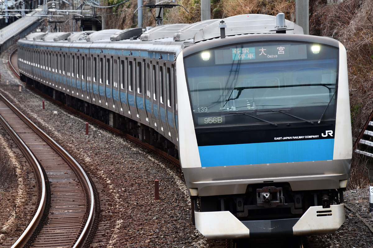 JR東日本 さいたま車両センター E233系 サイ139編成