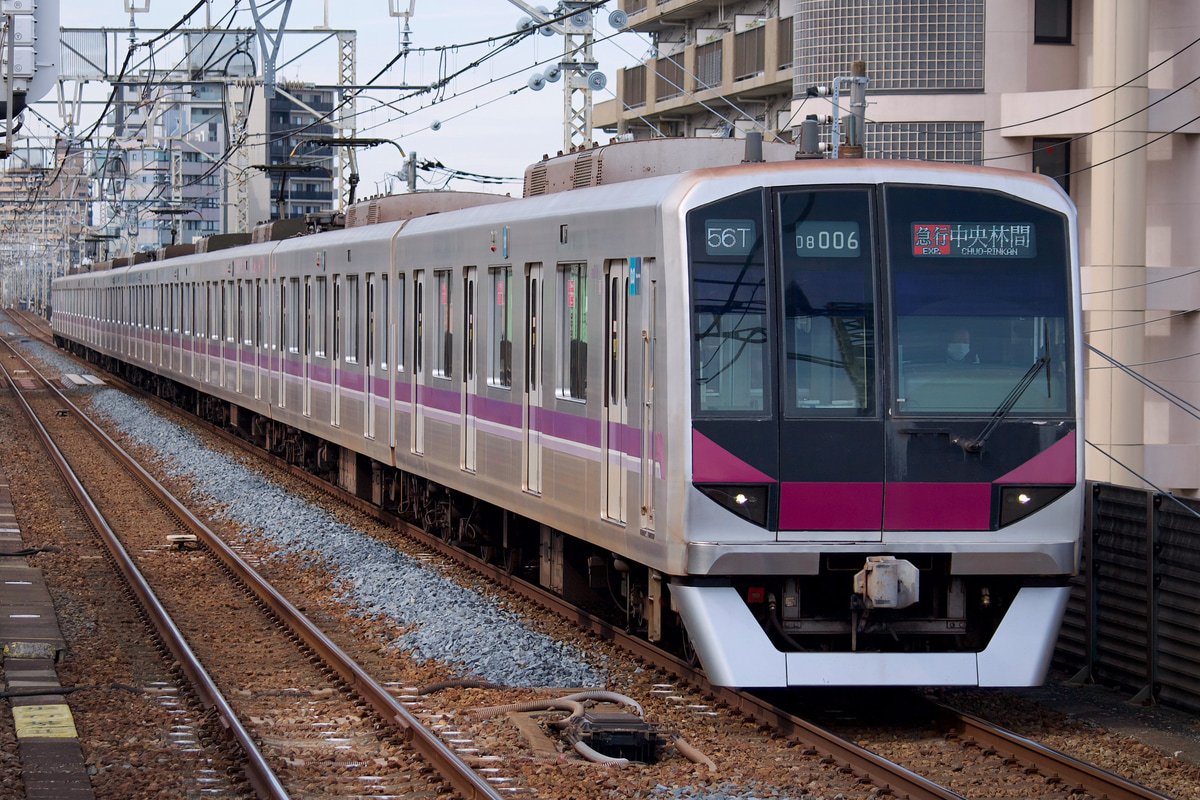 東京メトロ 鷺沼検車区 08系 08-106F