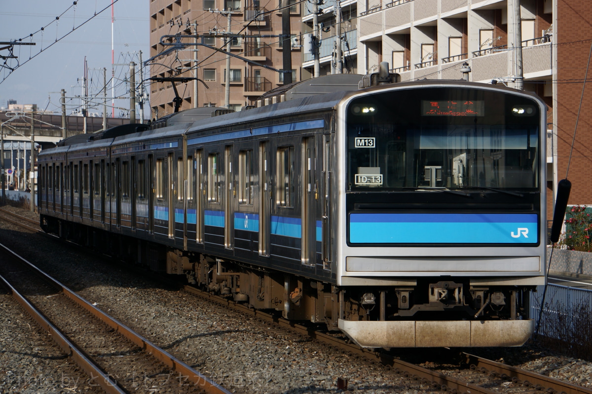JR東日本 仙台車両センター宮城野派出所 205系 センM13編成