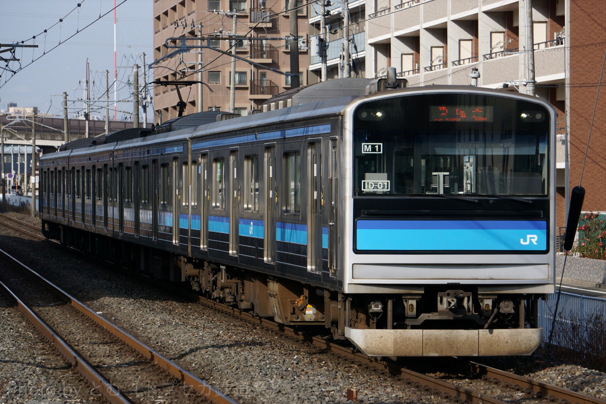 JR東日本 仙台車両センター宮城野派出所 205系 センM1編成