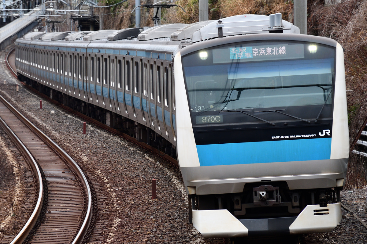 JR東日本 さいたま車両センター E233系 サイ133編成